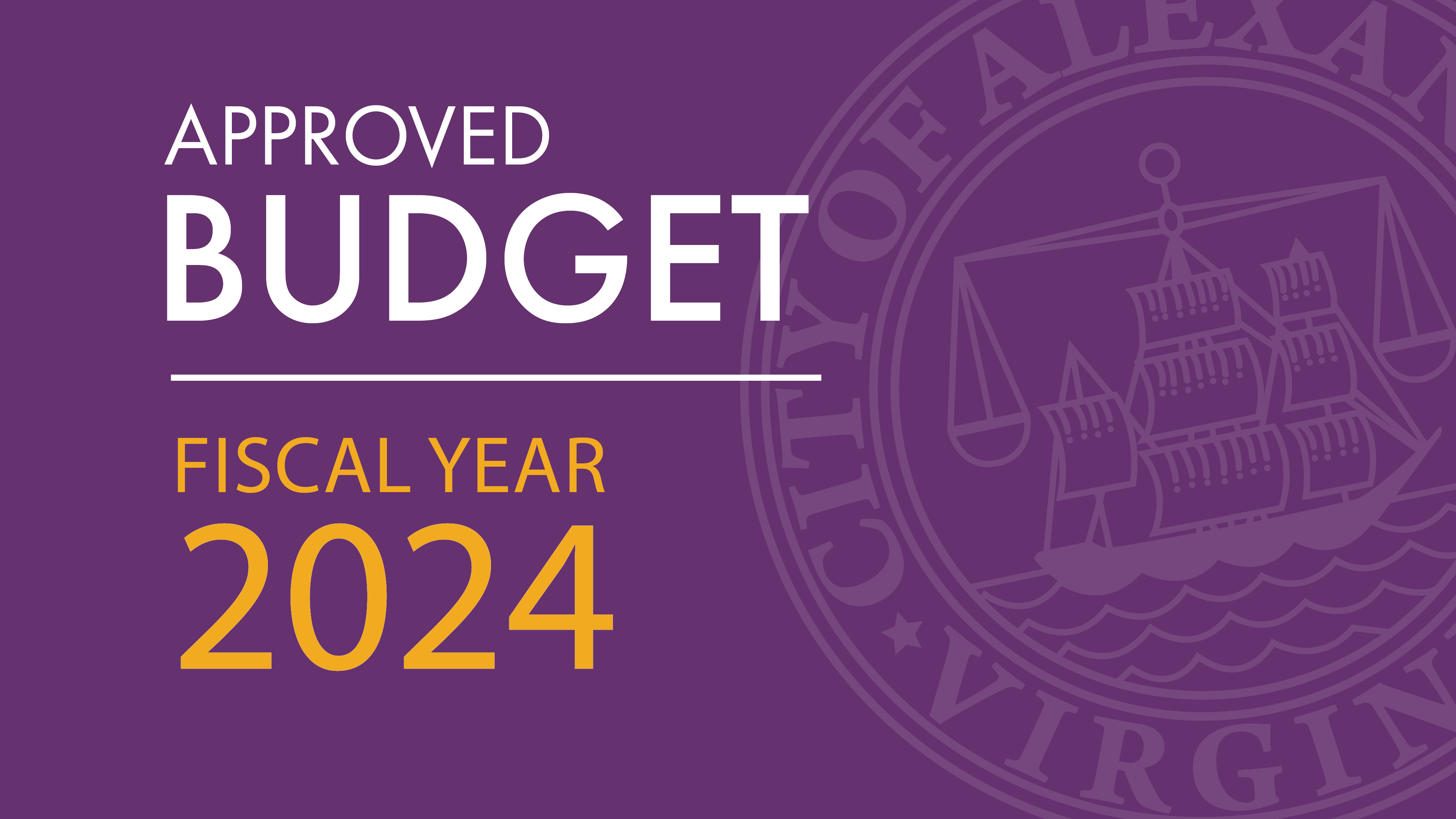[Archived] Alexandria City Council Adopts Fiscal Year 2024 Budget